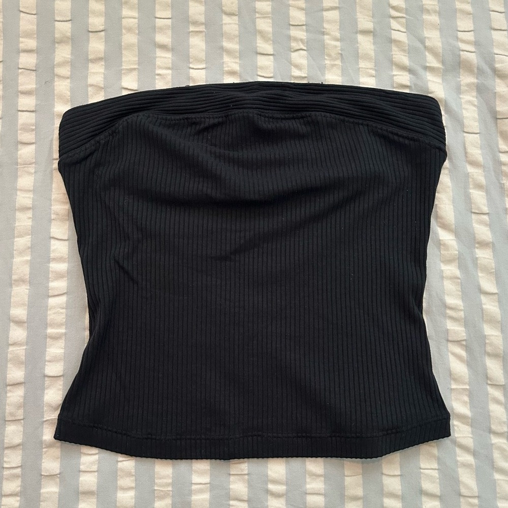 Free People Black strapless Tube top M